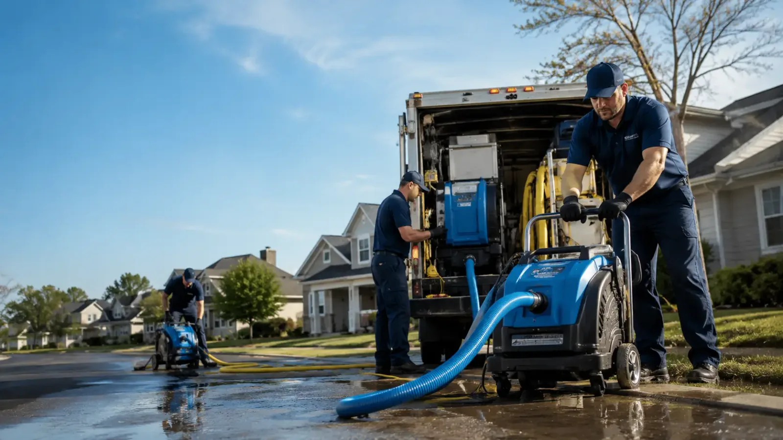 Flood Damage Cleanup in Rawlings, MD